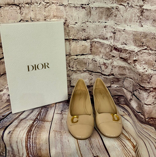 DIOR c'est Ballet Flats patent leather
