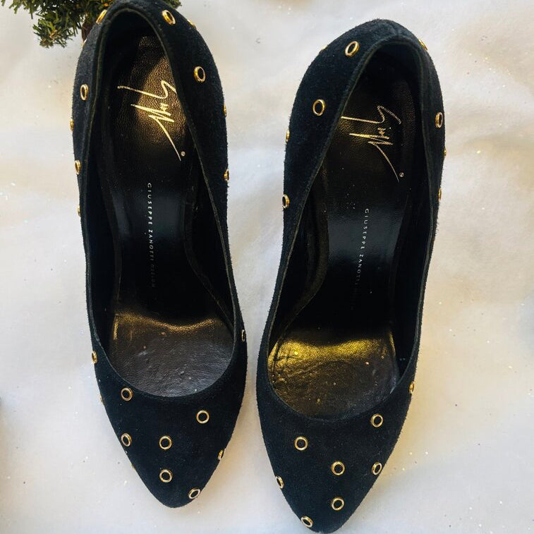 Guissepi Zanotti grommet stiletto