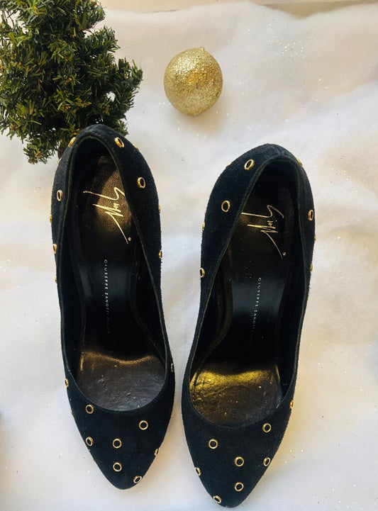 Guissepi Zanotti grommet stiletto