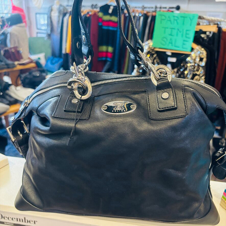 Celine Boogie calfskin shoulder bag