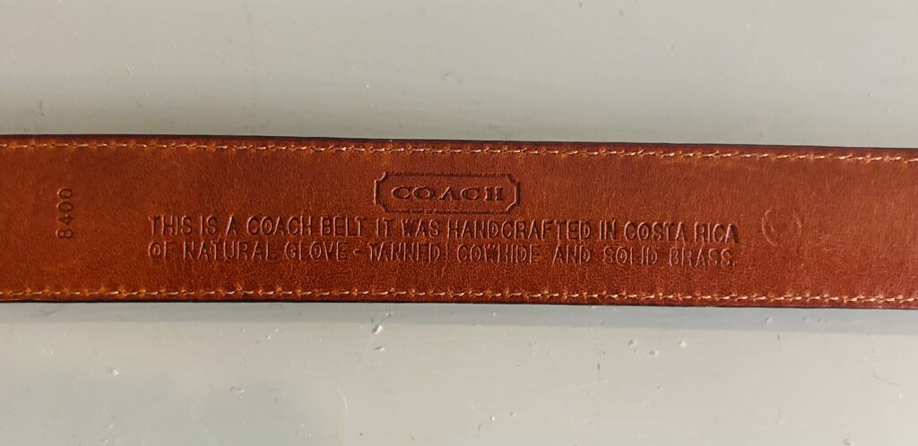 leather belt 8400