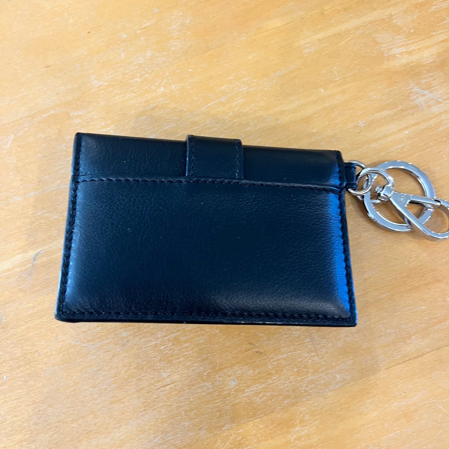 Jimmy Choo Cheri Key Chain card case wit rhinestones