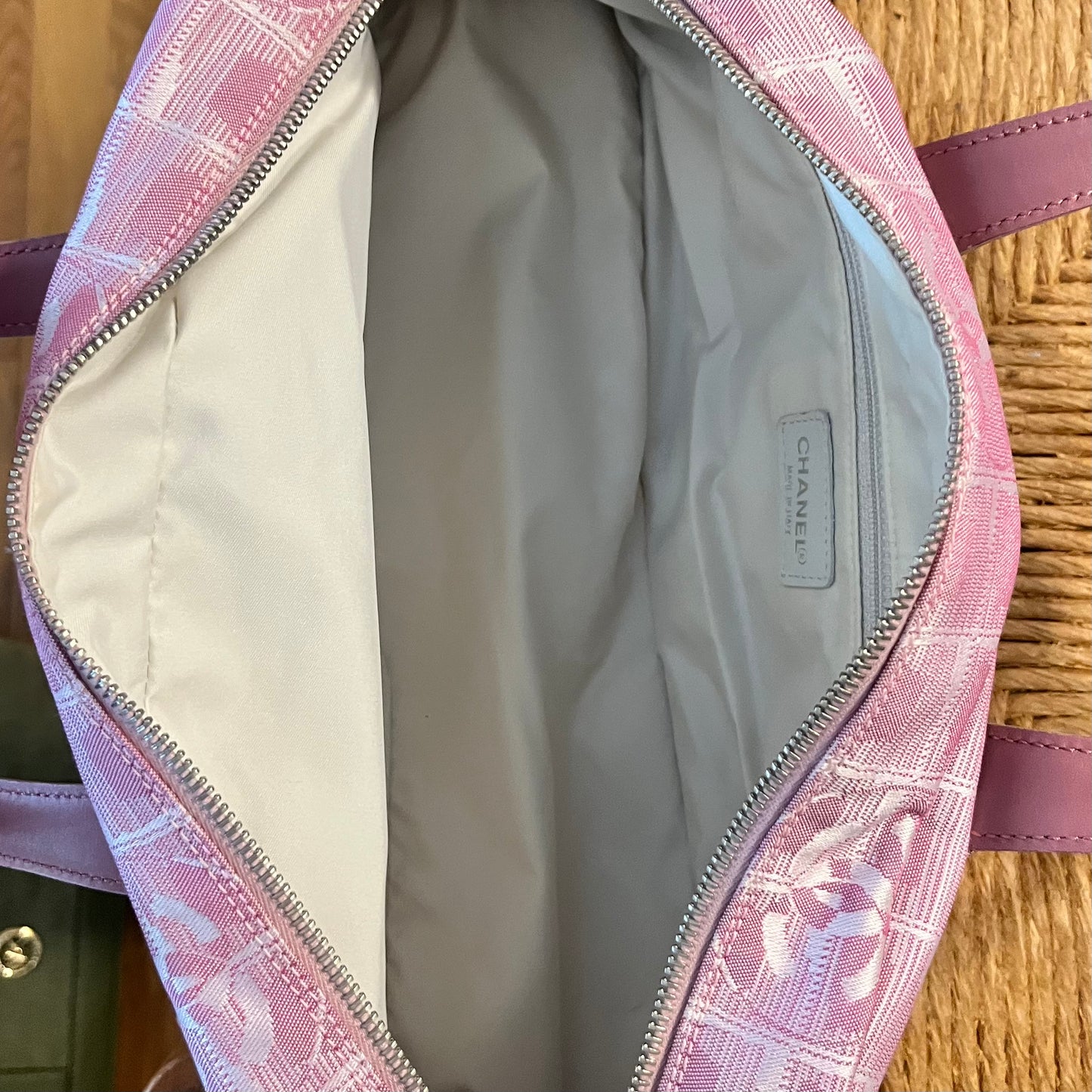 Travel Line Nylon Bowler Bag