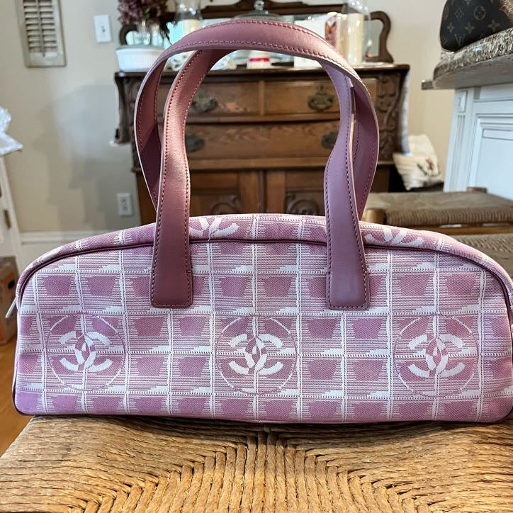 Travel Line Nylon Bowler Bag