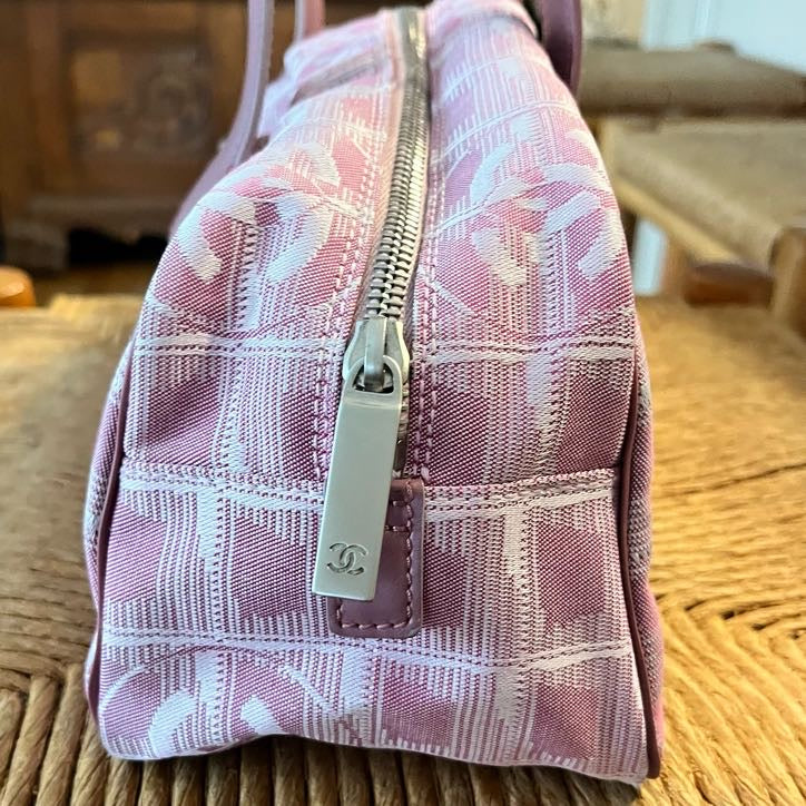 Travel Line Nylon Bowler Bag